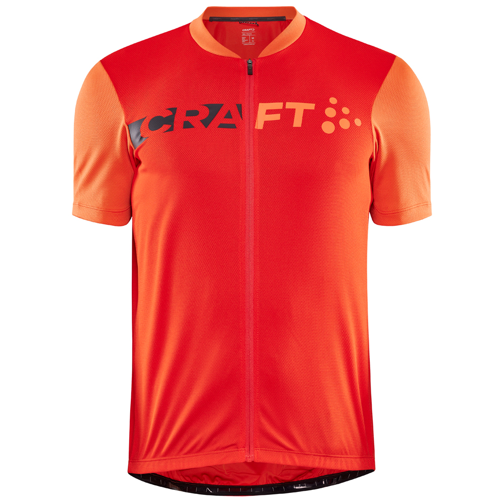 Craft Core Endurance lumen fietsshirt korte mouw rood heren