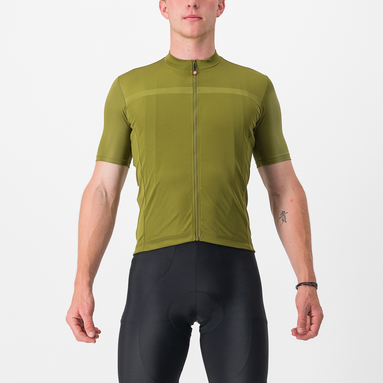 Castelli classifica fietsshirt korte mouw lichtgroen heren