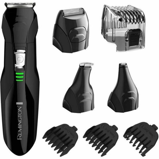 Remington PG6020 Multifunctionele tondeuse Baardgezicht, 4 verwisselbare koppen, 4 snijgeleiders, pr