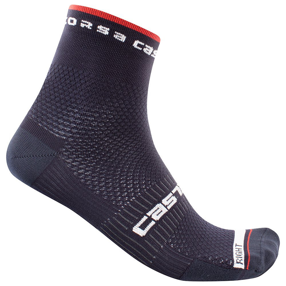 Castelli Rosso corsa 9 fietssokken blauw heren