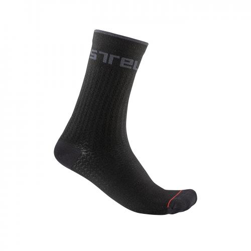 Castelli Distanza 20 fietsokken zwart heren