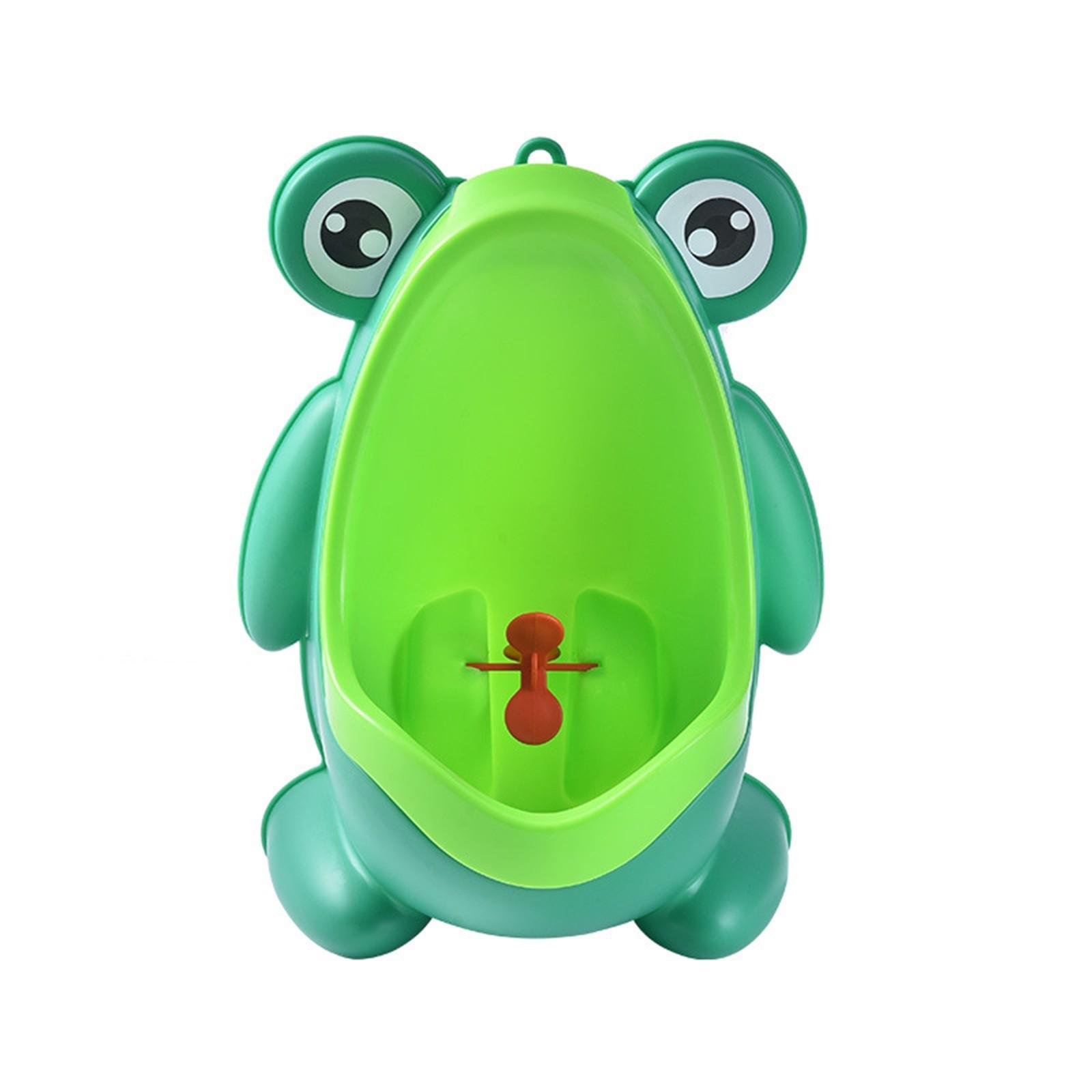 Ximalaya Wiwilys Staand urinoir Wandtoilet voor jongens, kinderen, draagbaar voor G-toilet, babytraining, split-design-potje One Size groen