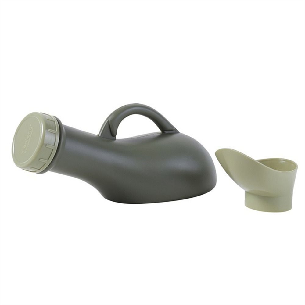 Jianqiao 1000 ml mobiel urinoir toilet urinoir opslag auto urinefles toilet plasfles reis reizen groen