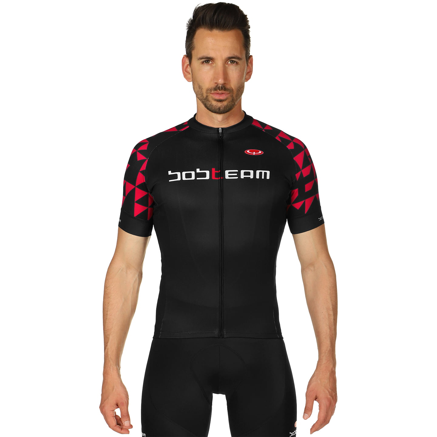 Bobteam Wielershirt,  Shirt met korte mouwen Les Alpes fietsshirt met korte