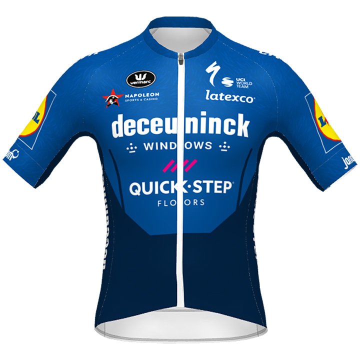 Vermarc DECEUNINCK-QUICK STEP Shirt met korte mouwen PRR 2021 fietsshirt met korte