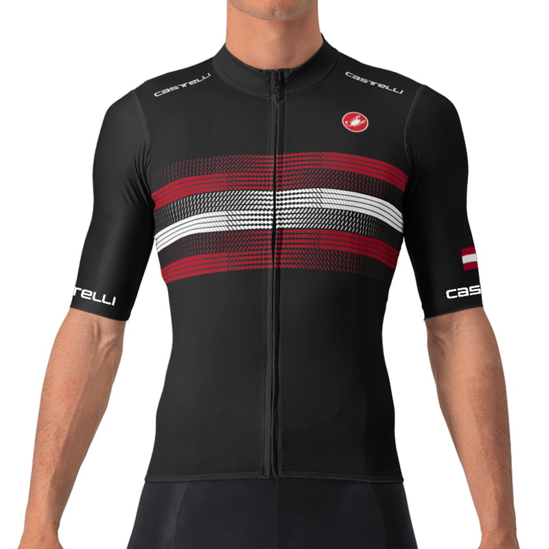Castelli Country-Collection Oostenrijk fietsshirt met korte mouwen, voor heren,