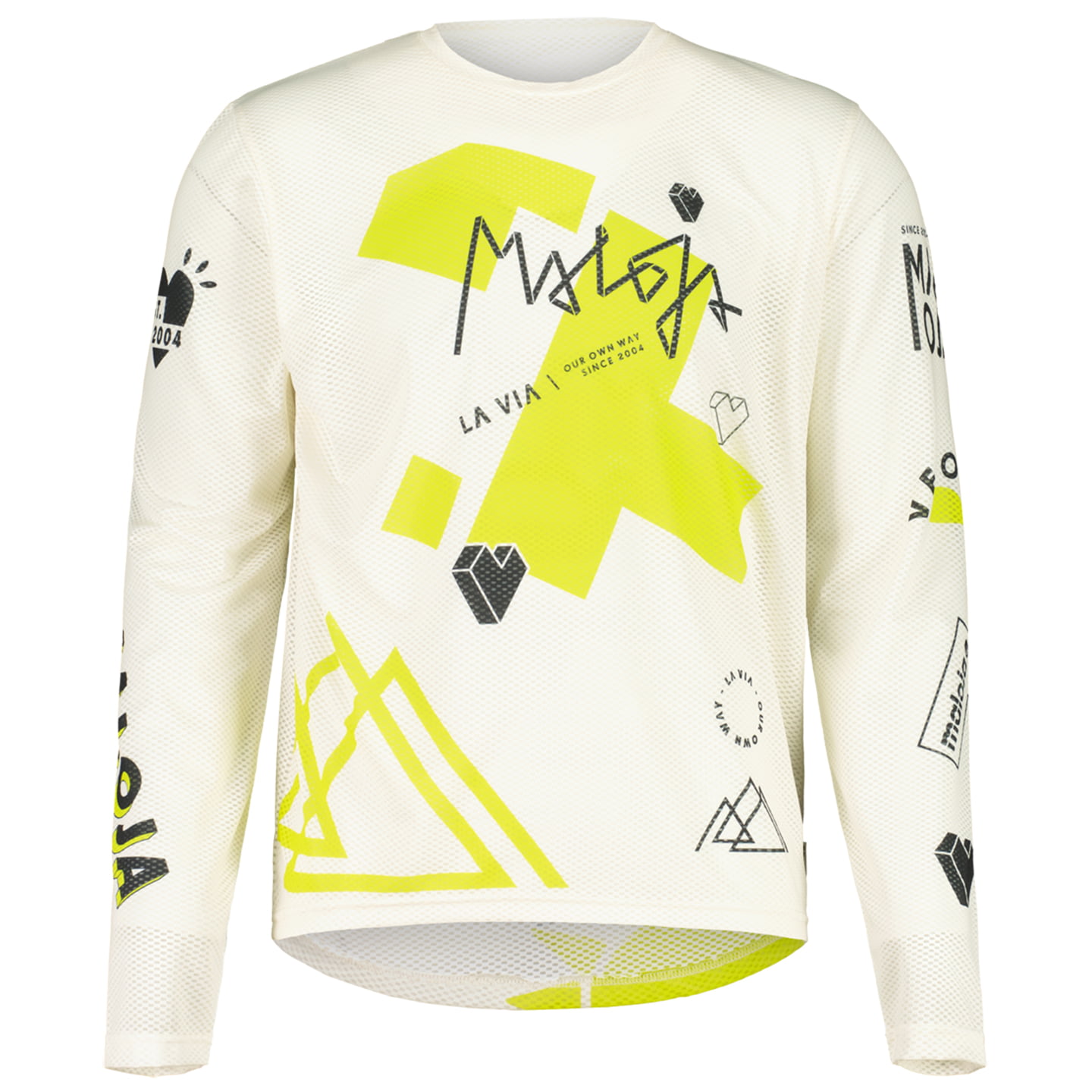 Maloja bike-shirt met lange mouwen WeißenbergM. bikeshirt, voor heren