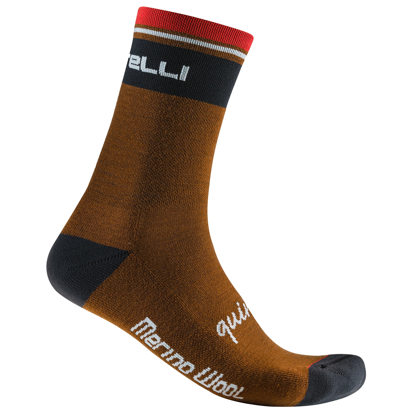 Castelli Winter Fietssokken Quindici Soft Merino winterfietssokken, voor heren,