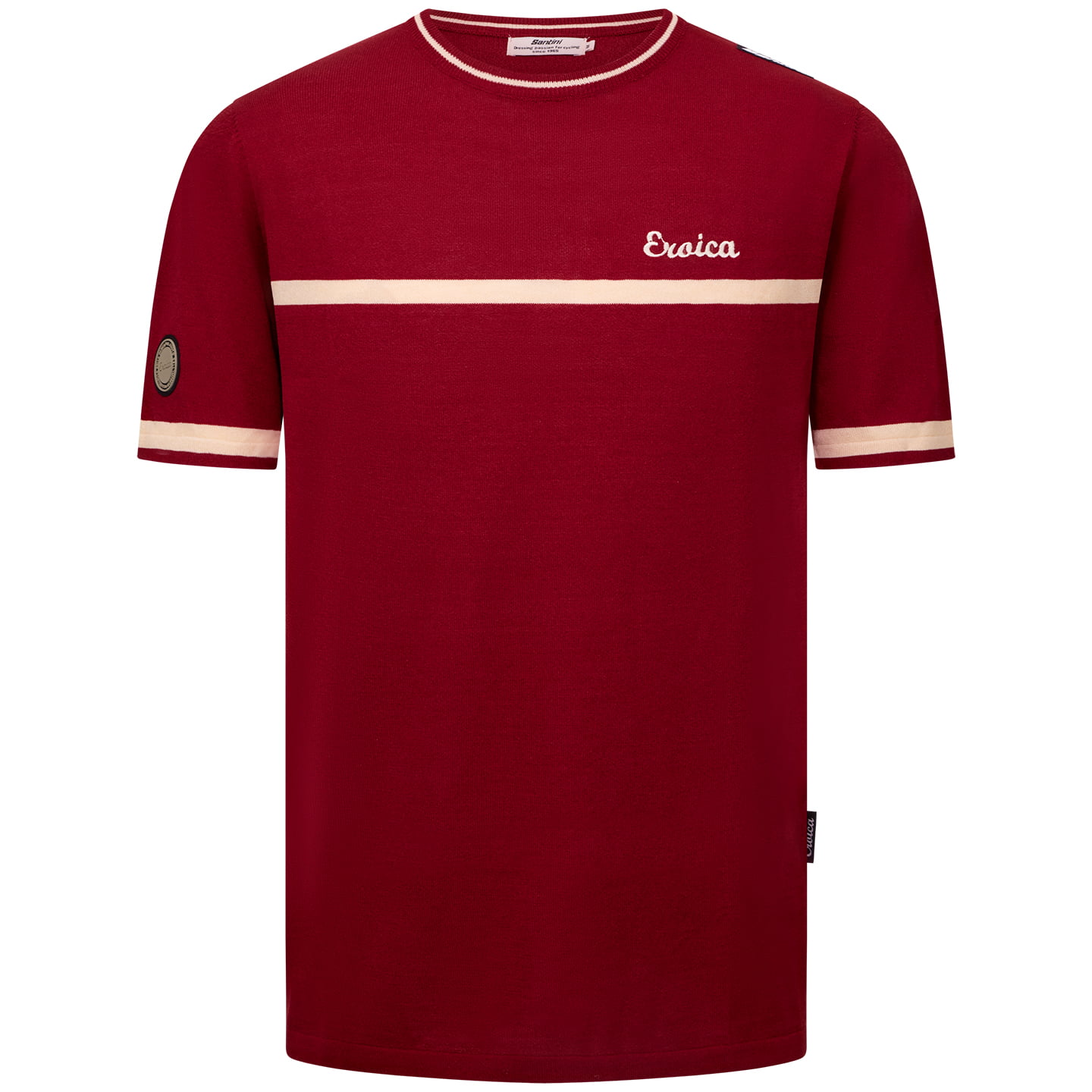 Santini T-Shirt Eroica t-shirt, voor heren
