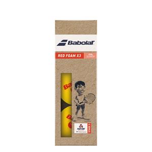 Babolat Red Foam (Stage 3) Zak Met 3 Stuks