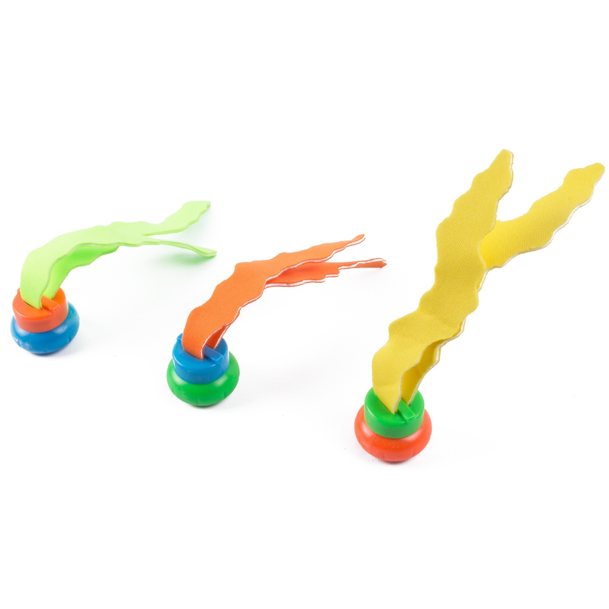 Duikspeelgoed - 3x - zeewier - gekleurd - duik speeltjes -