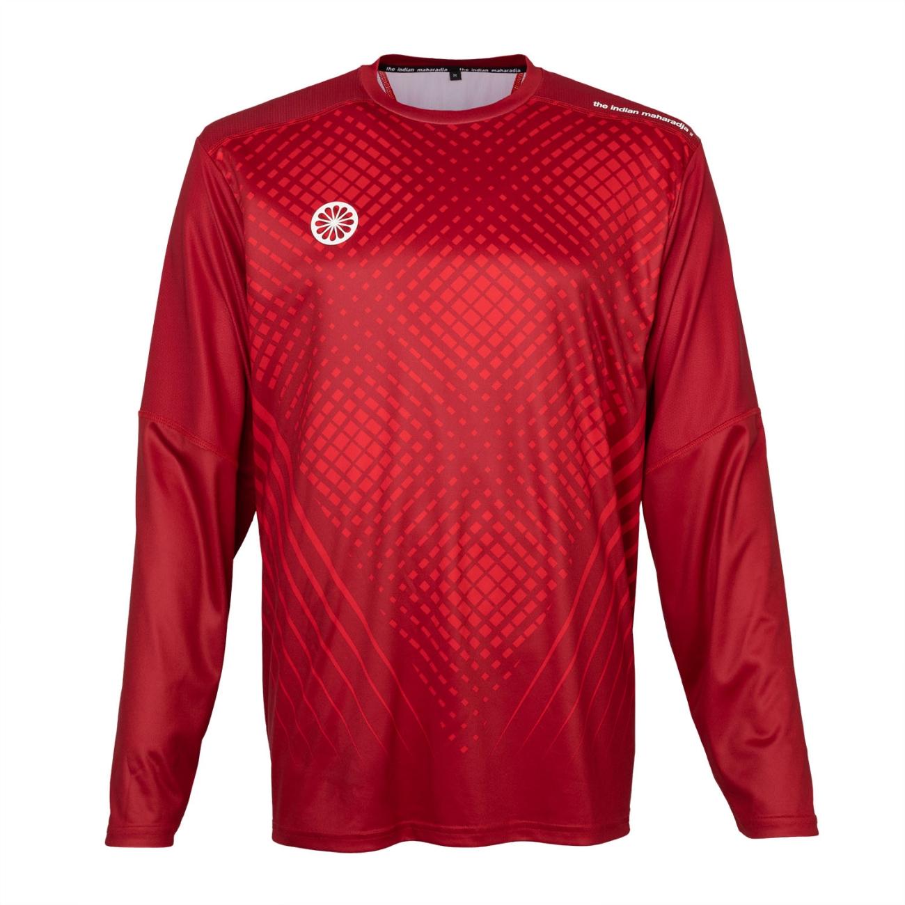 Lucknow Jr Goalie Tee LS - Red