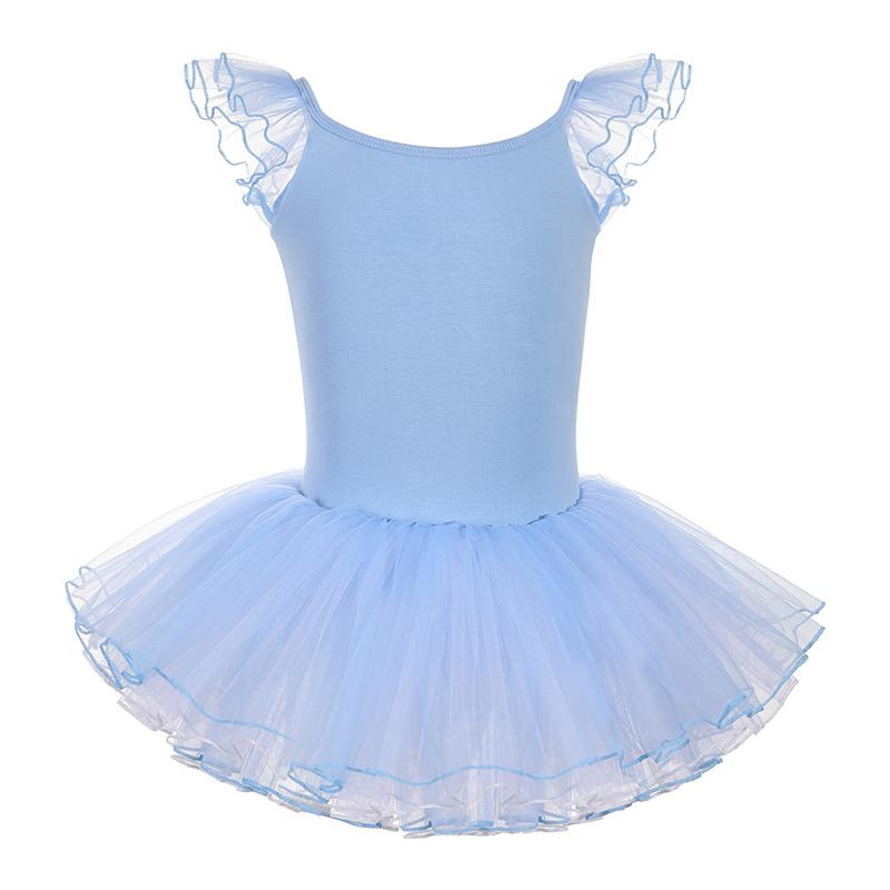 Love dance,love life Meisjes Kinderen Dans Maillots voor Ballet Dansjurk Open Rug Mouwloos Balletjurk Podium Performance Kostuums 110