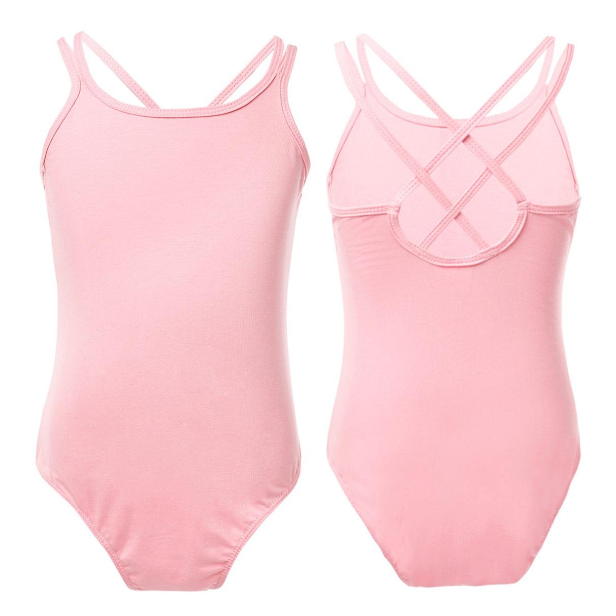 HULIJA Kinderen Meisjes Hemdje Turnpakje Gymnastiek Ballet Dans Turnpakje Mouwloze Tank Top Body Dancewear 10-12 Years