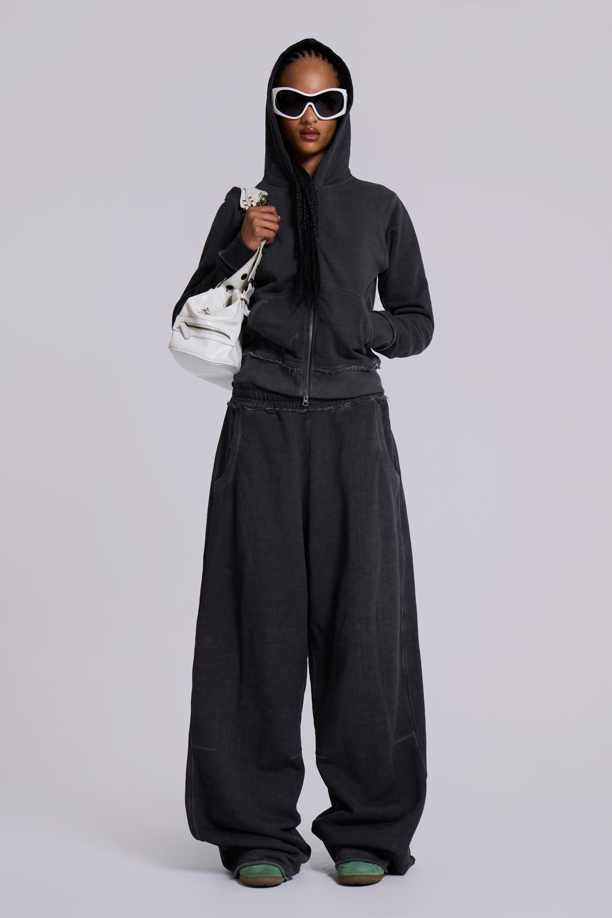 Jaded London Anthracite Monster Joggers