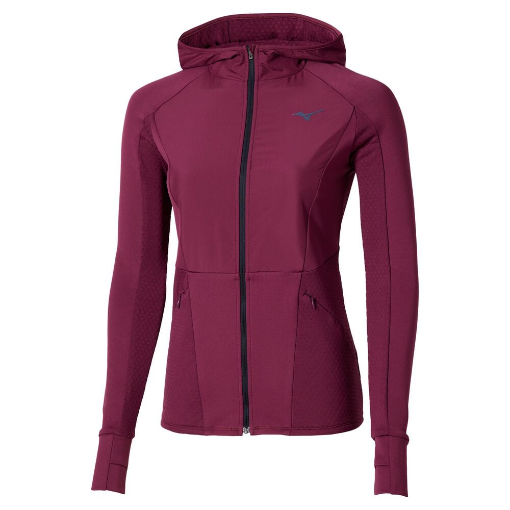 Mizuno Active Warmalite Hybrid Full Zip Hardloopshirt Dames