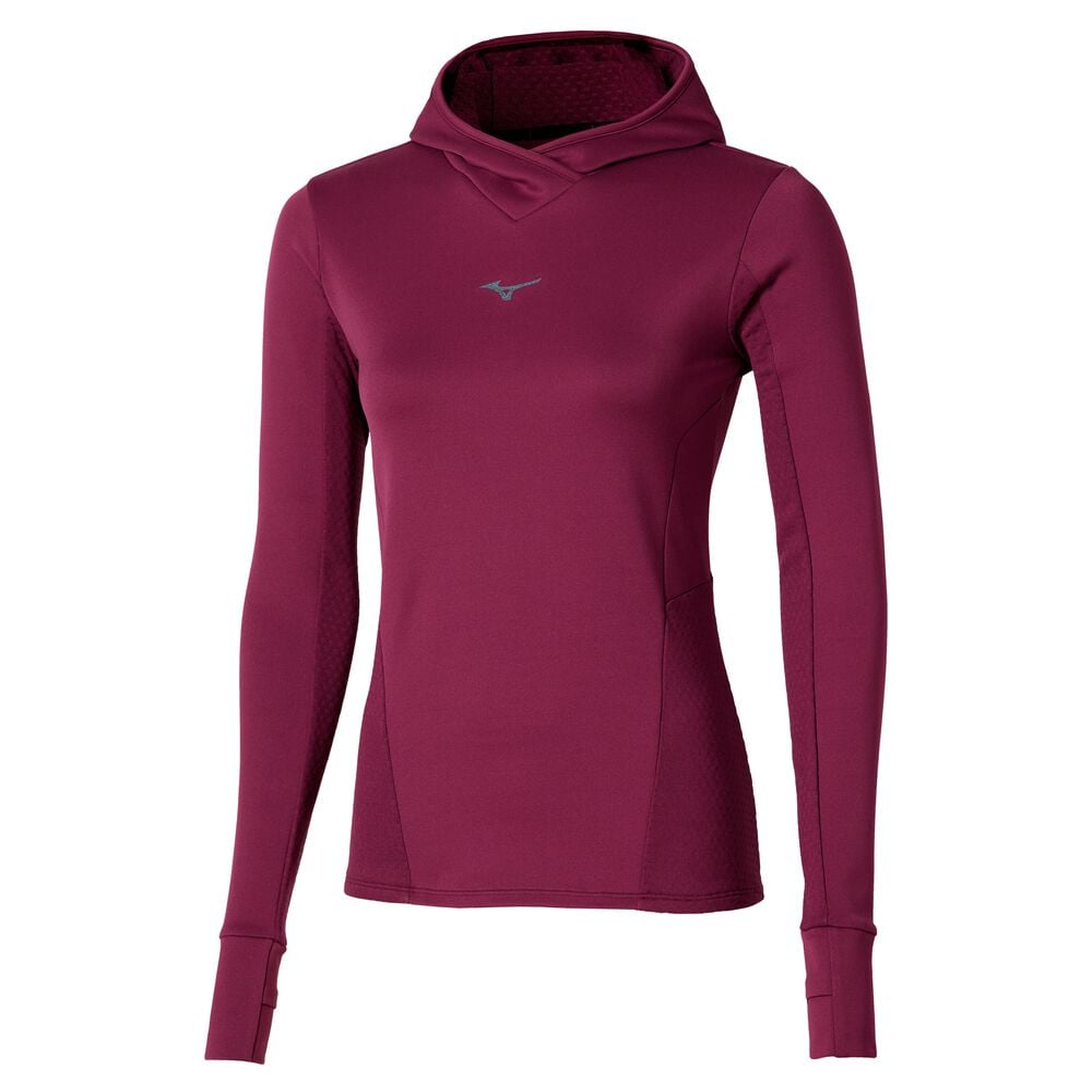 Mizuno Active Warmalite Hooded Hardloopshirt Dames