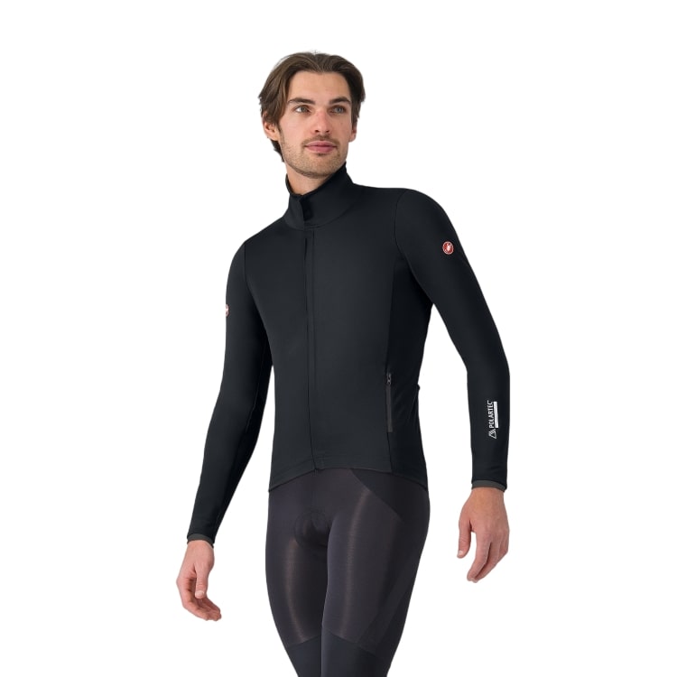 Castelli Alpha 150 fietsjack light black/black heren