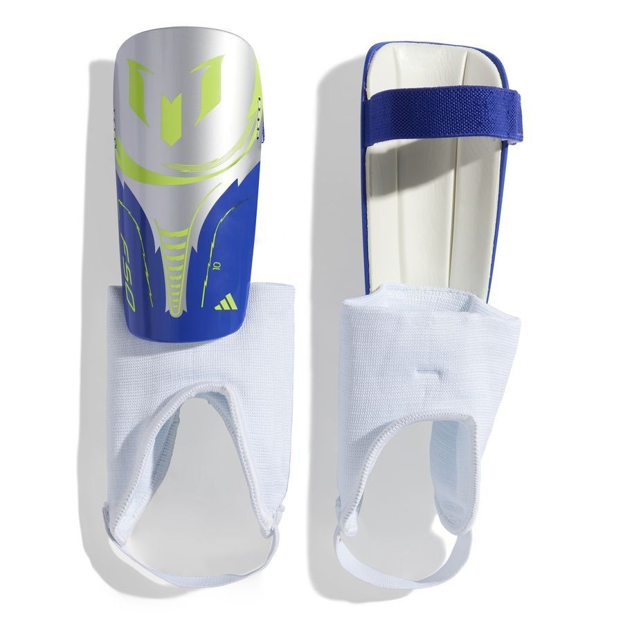 Adidas Scheenbeschermers Tiro Match Messi La Vida Rapida - Zilver/Blauw/Geel Kids