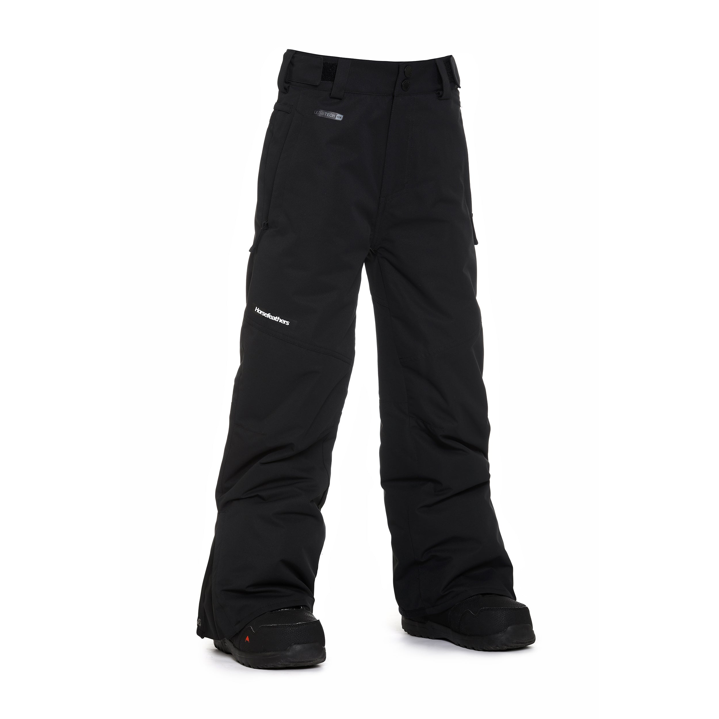 Horsefeathers Kids Orca Snowboard Pants Black