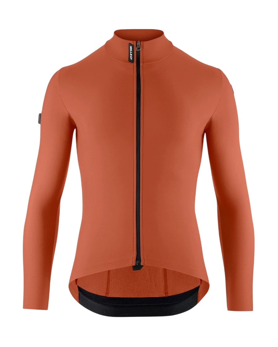 Assos Mille GT C2 spring/fall fietsshirt lange mouw rusty brown heren