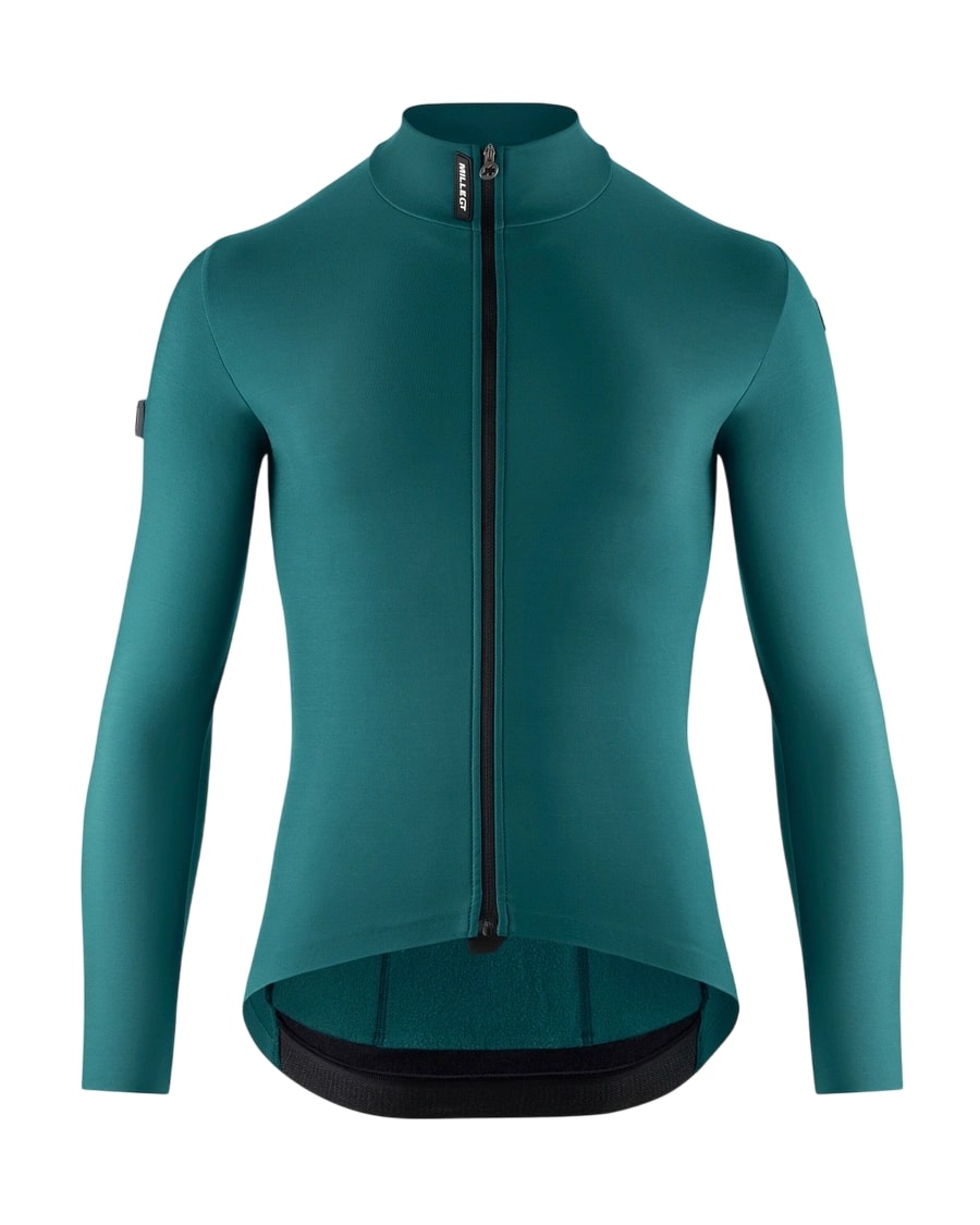 Assos Mille GT C2 spring/fall fietsshirt lange mouw foundation green heren