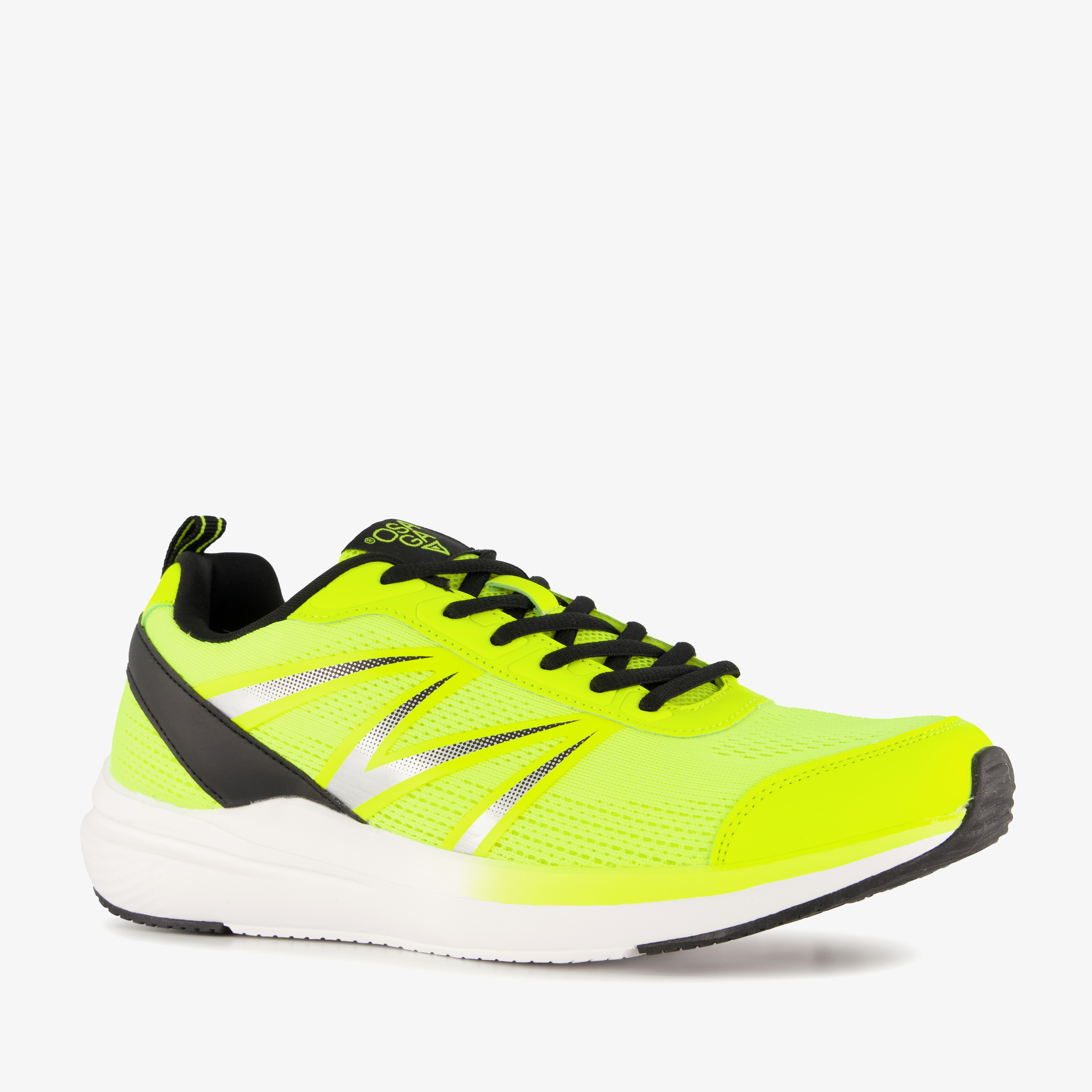 Osaga heren hardloopschoenen geel zwart