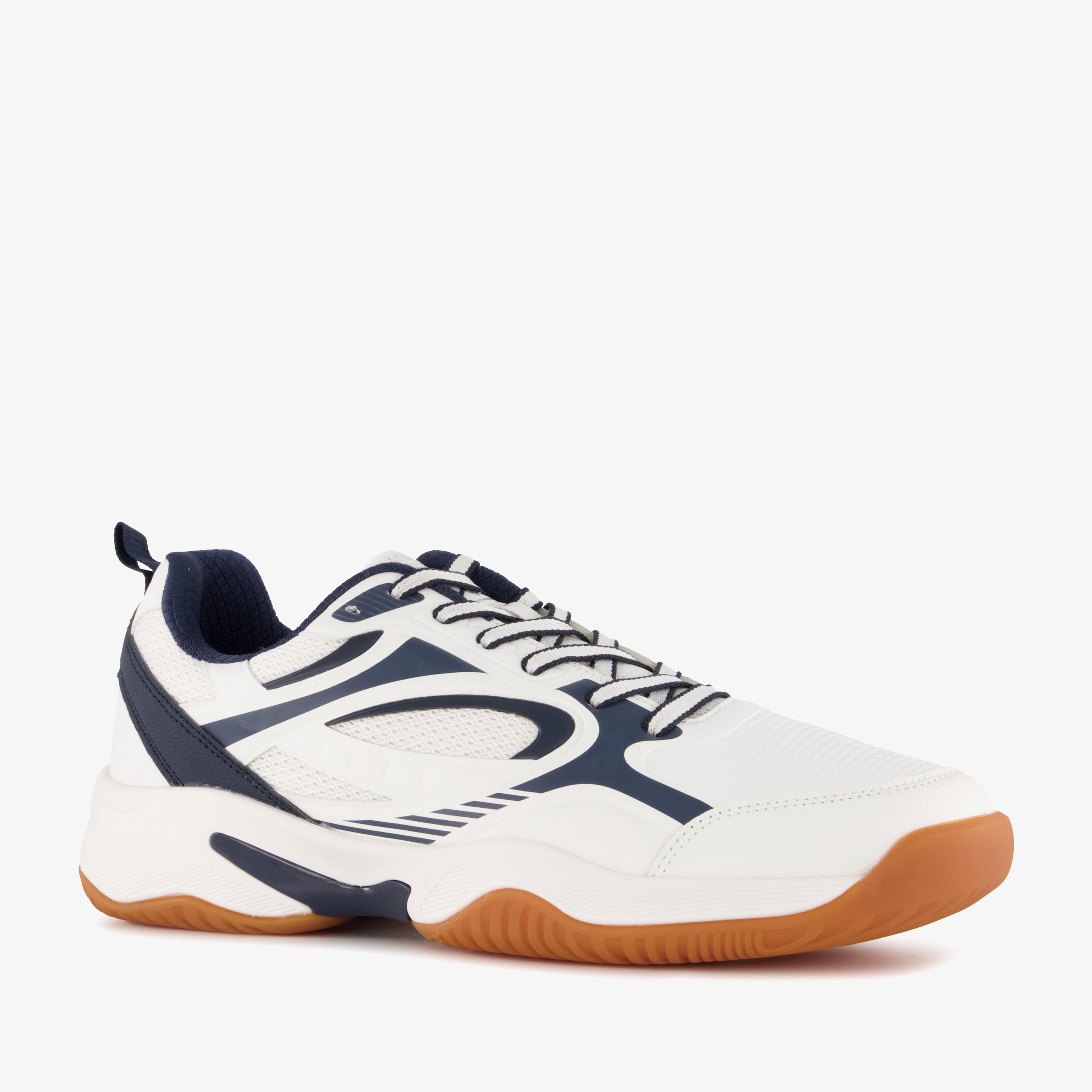 Osaga heren padelschoenen wit blauw