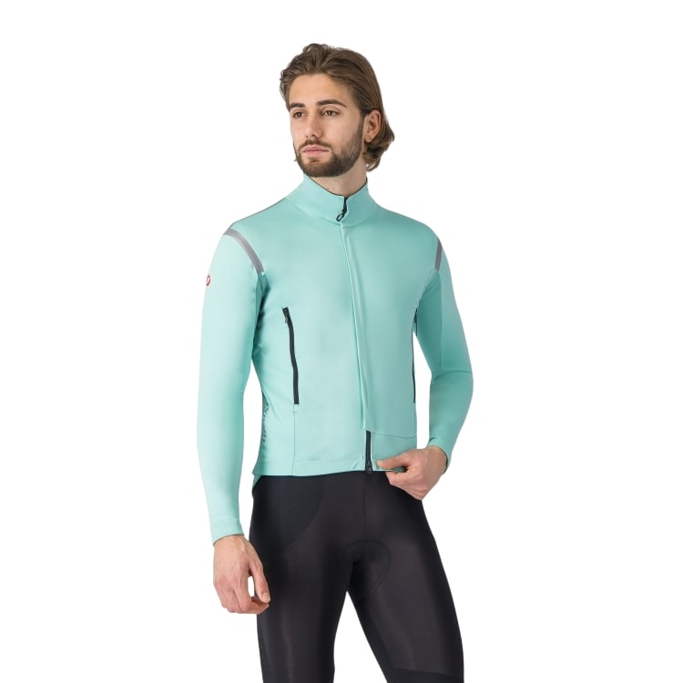 Castelli Perfetto RoS 3 fietsjack pool blue/black heren