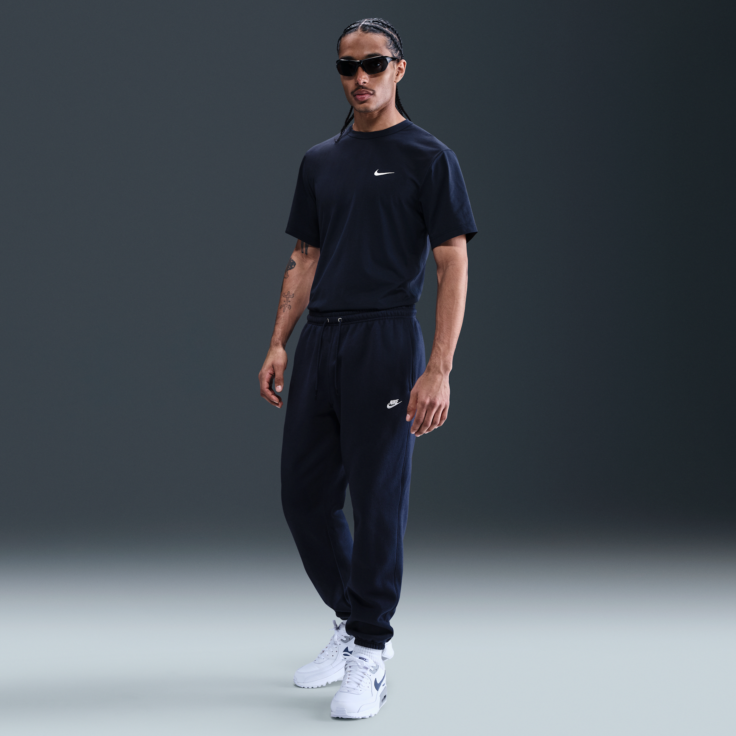 Nike Sportswear Sportbroek M NK CLUB BB CUFF PANT (1-delig)