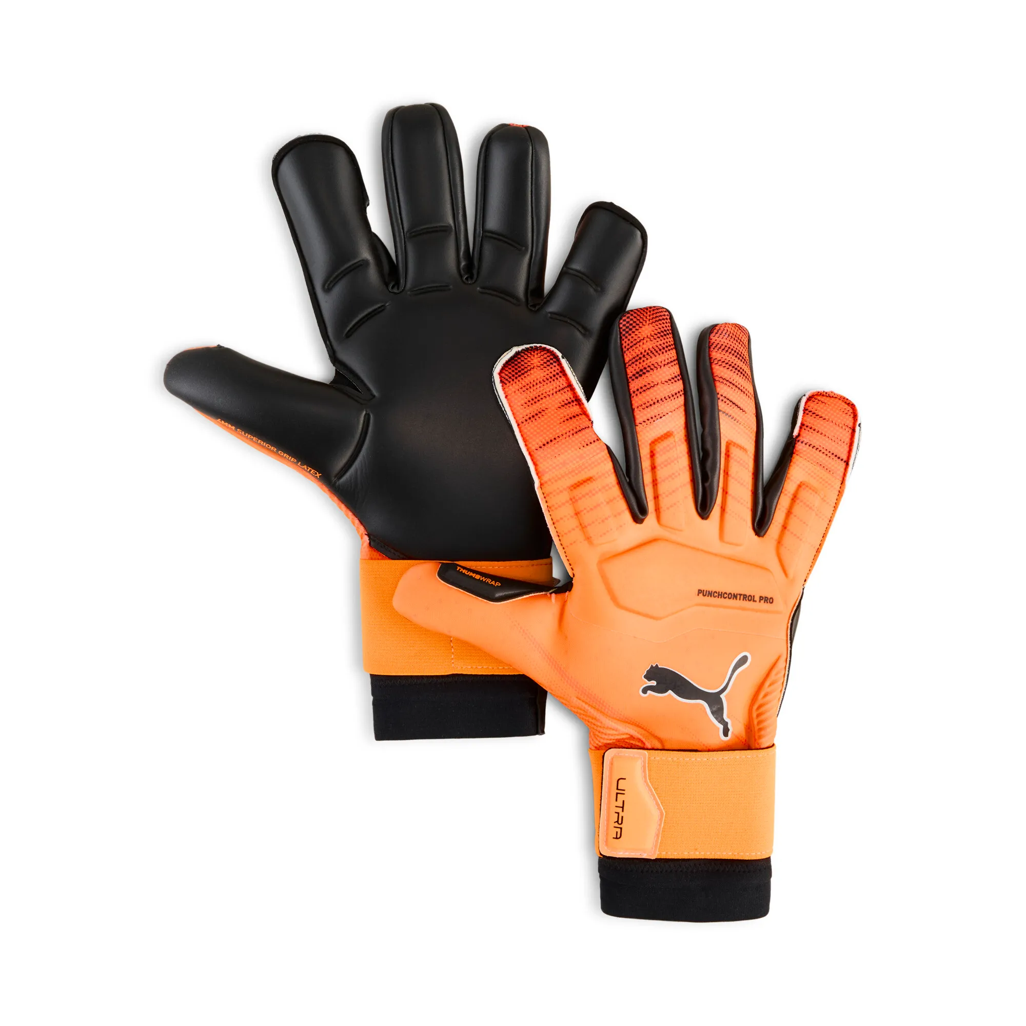 Puma Ultra Ultimate Hybrid Fluo Orange Fire Red - Keepershandschoenen - Maat 9