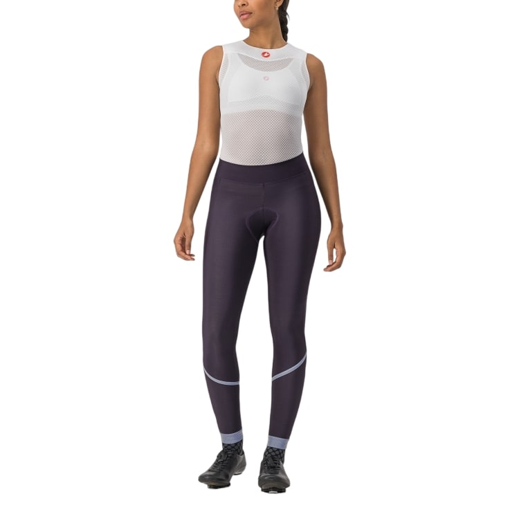 Castelli Velocissima Thermal fietsbroek lang dark night shade dames