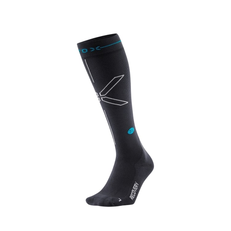 Stox Recovery socks zwart/blauw heren