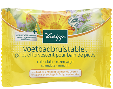 Voetbadbruistablet Calendula