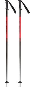 Rossignol Tactic skistokken zwart/rood, 125 cm