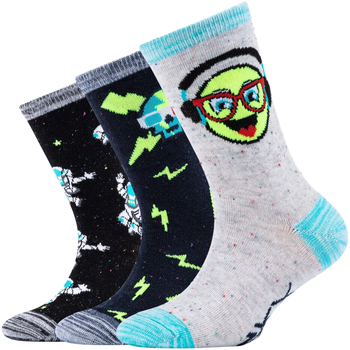 Skechers Sportsokken  3PPK Boys Casual Space and Smileys Socks