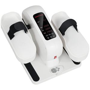 SPORTNOW Mini ellipsentrainer voor thuis onder het bureau elektrische crosstrainer met 12 snelheden & 7 weerstand