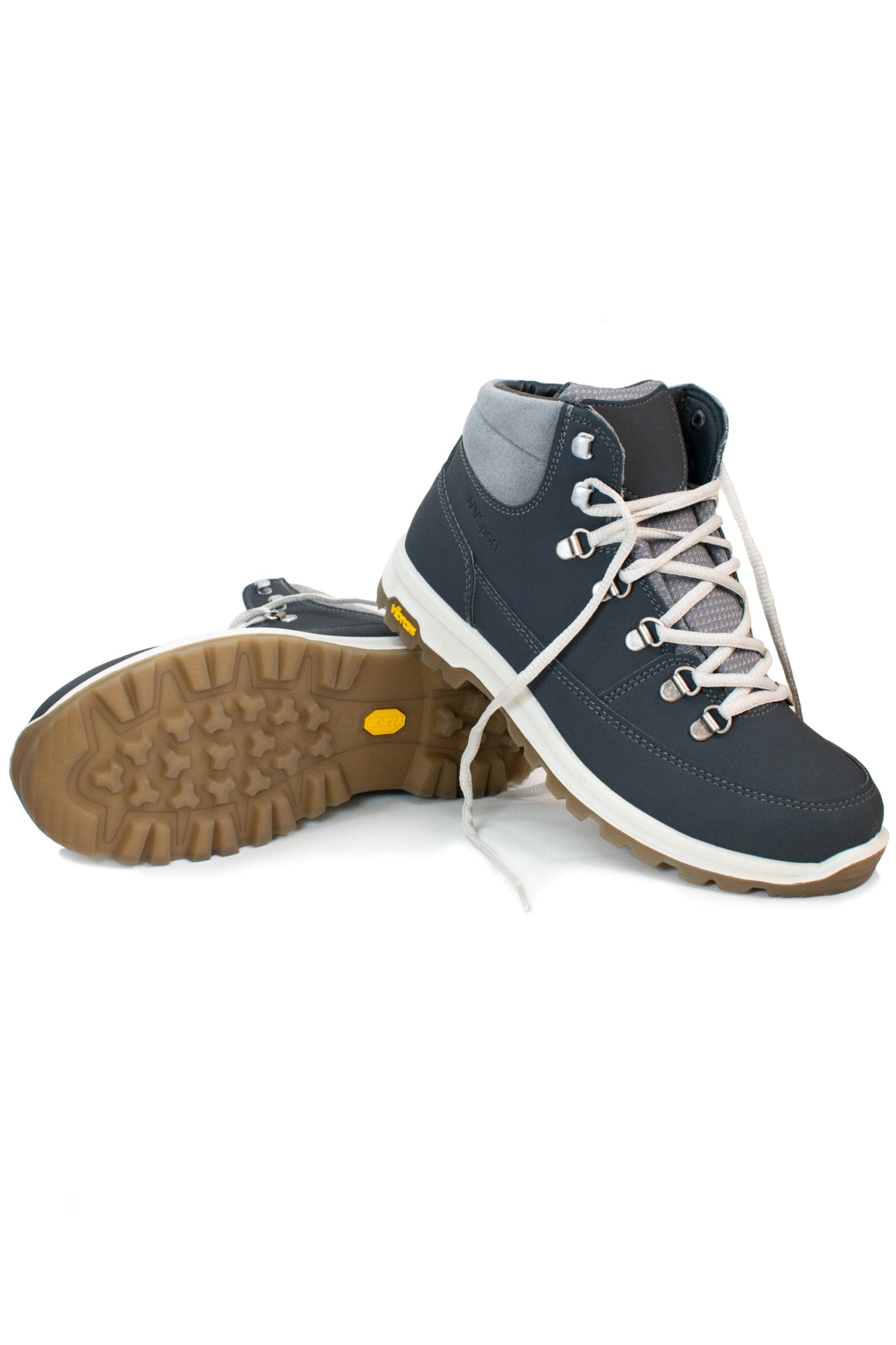 Will's Vegan Store Herren vegan Trek-Stiefel Herren Grau