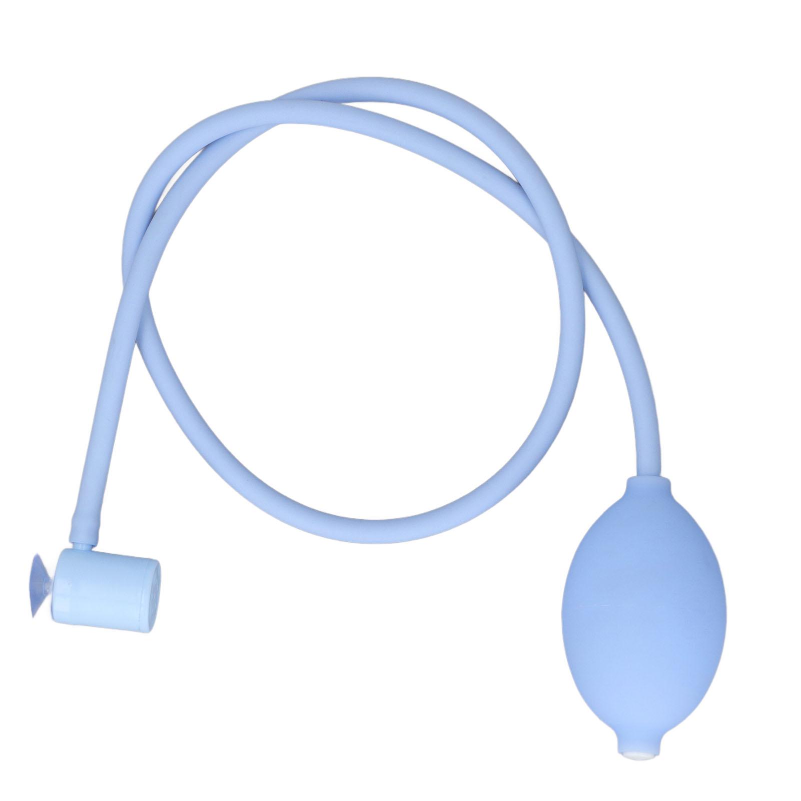 TOMTOP JMS Zitbad Spuitbuis Was Anus Knijpbad Zit Spoelslang Blauw voor Baby Zwangere Vrouw Blauw blauw