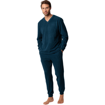 Admas Trainingspak  Pyjama broek top lange mouwen Checks Texture