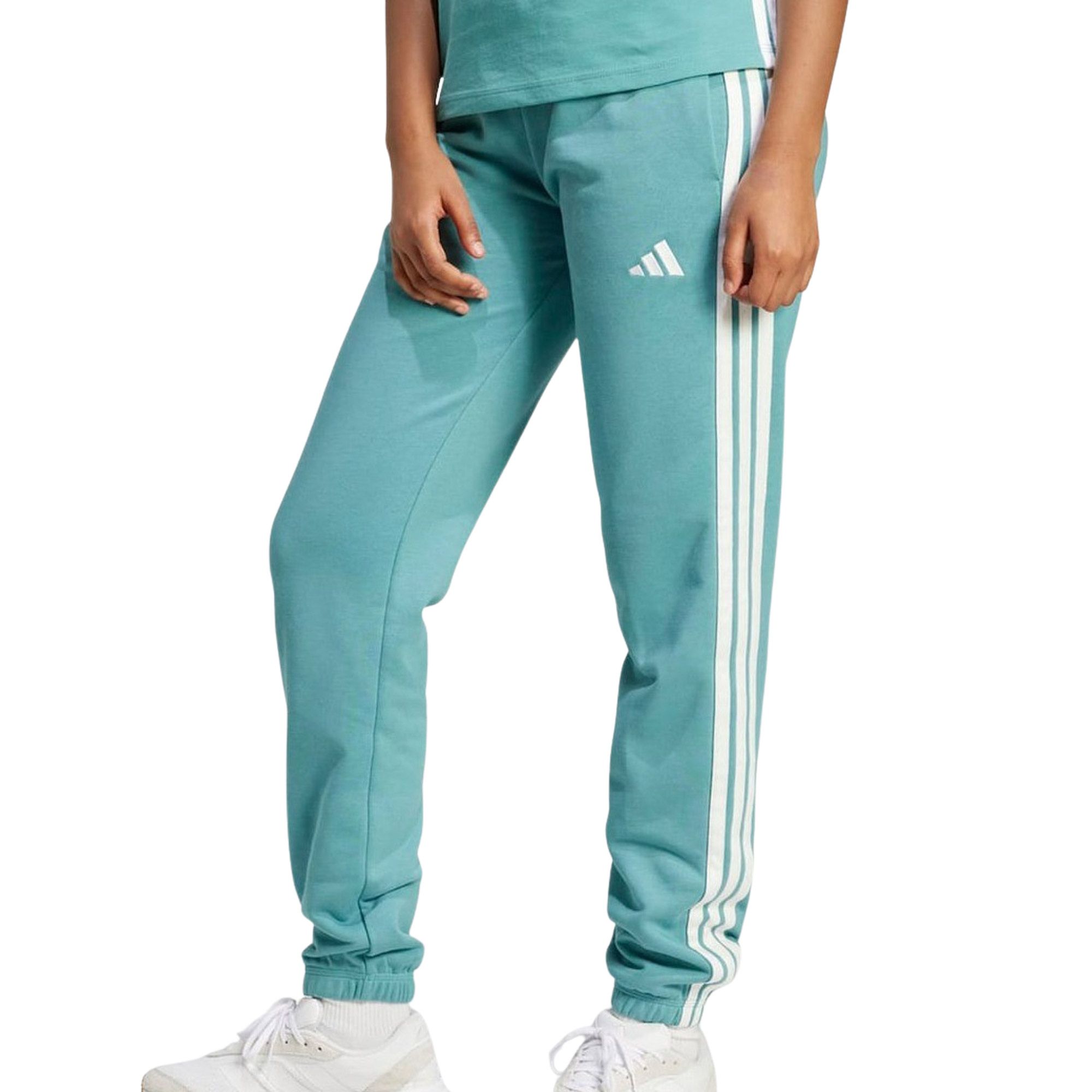 Adidas Sportswear Sportbroek W 3S FT OH PT Regular pasvorm, van zachte french terry (1-delig)