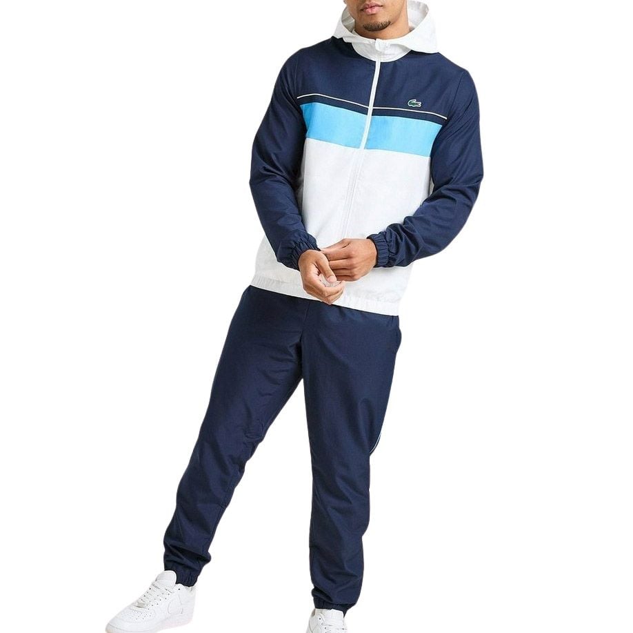Lacosteport Colorblock Hooded Trainingspak Heren