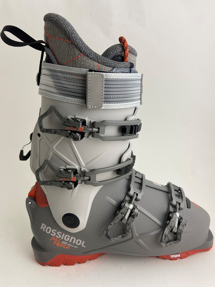 Rossignol Alltrack 100X Pro MV GW all mountain skischoenen grijs heren, 29.5
