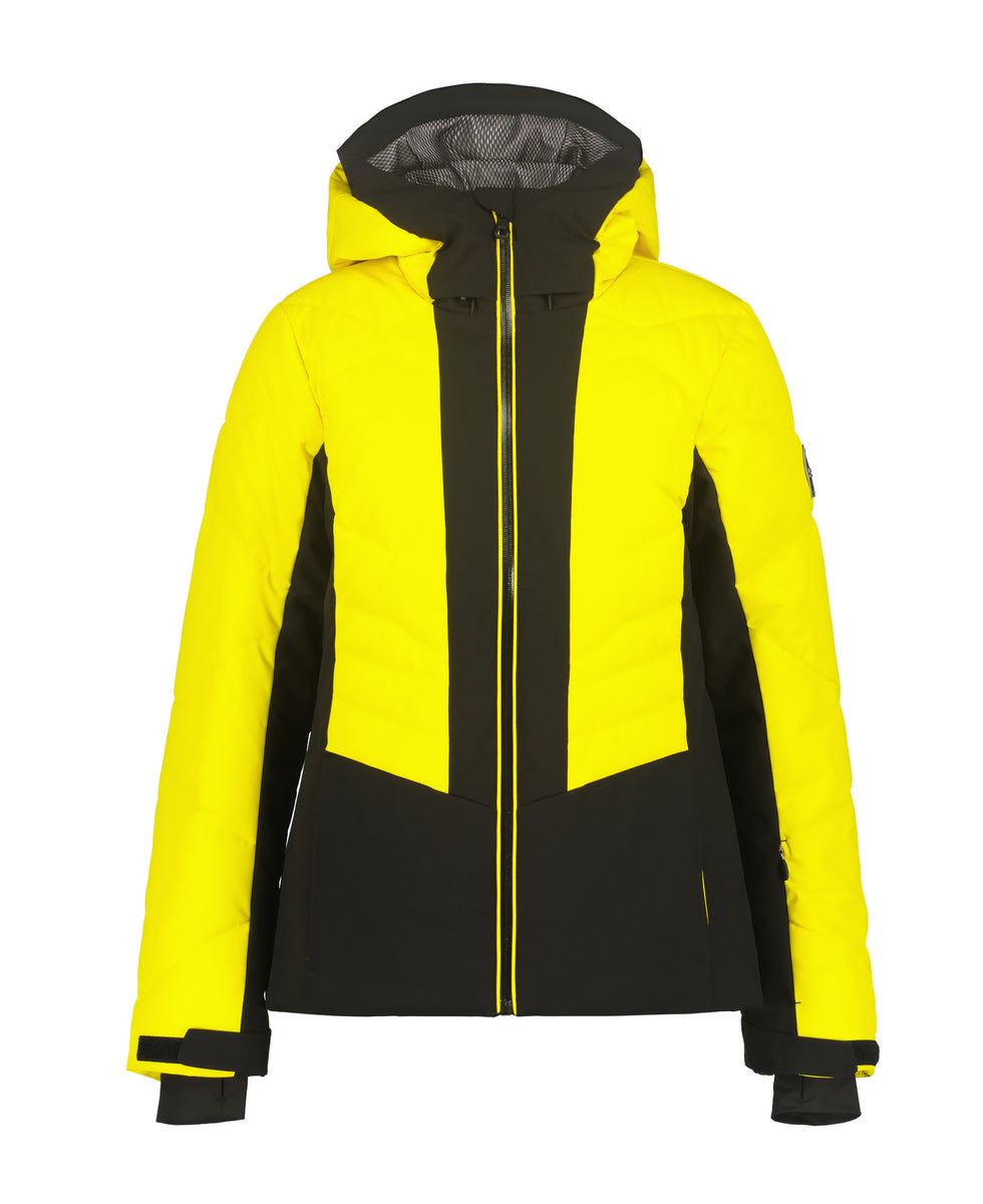 Icepeak Ellinwood ski jas dames geel/zwart