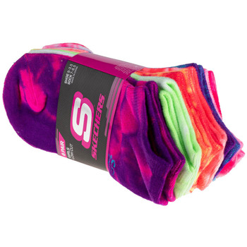 Skechers Sportsokken  6pk Girls Non Terry Tie Dye