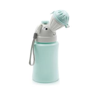 Meterk 500ml Noodurinaal voor Baby's Draagbaar Wasbaar Kinderurinaal voor Reizen Auto Kamperen Blauw voor Jongen