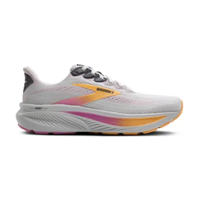 Brooks Ghost 17 hardloopschoenen Oyster/Apricot/Pink dames