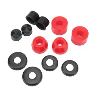 Wosawe outdoor sports Skateboard Bushing Set PU Demping 90A Skateboard Vervangende Bushings voor 4 Wielen Skateboard rood