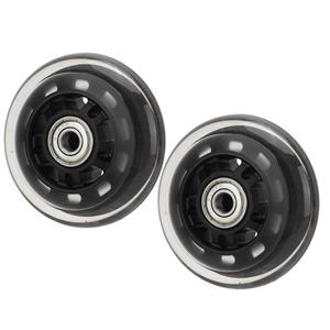 Fishine 2 stuks Skate Wielen Geluidsarm 608 Lager Skates Inline Skaten Vervangingswielen met Lagers voor