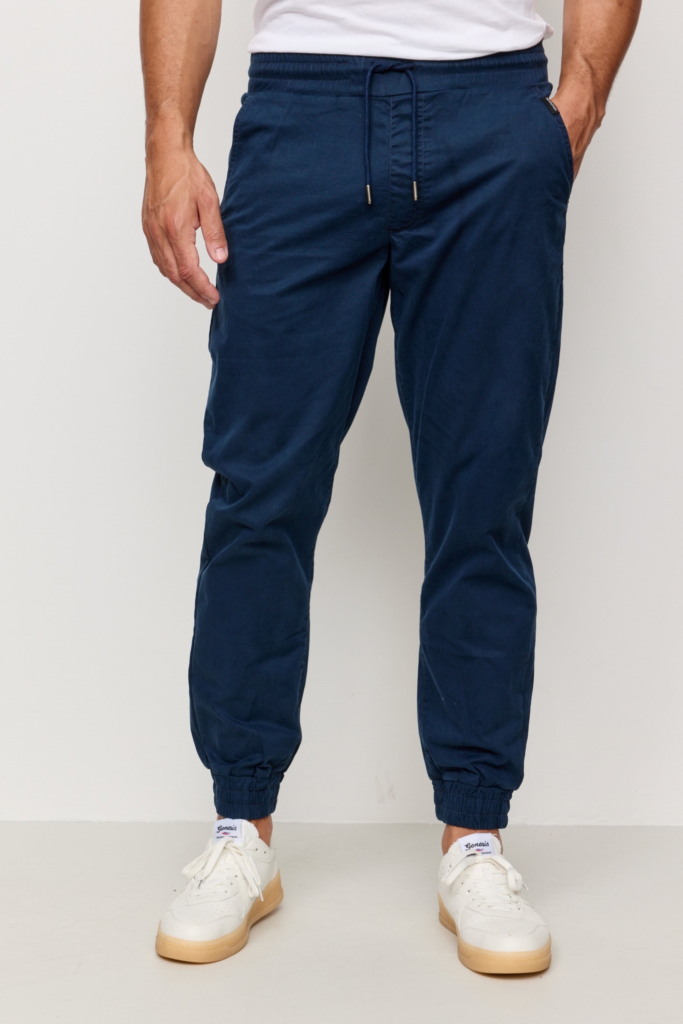 Recolution Herren vegan Jogginghose Chino Musa Dark Navy